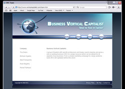 Business Vertical Capitalist Website