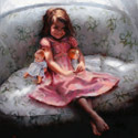 Girl with Dolls